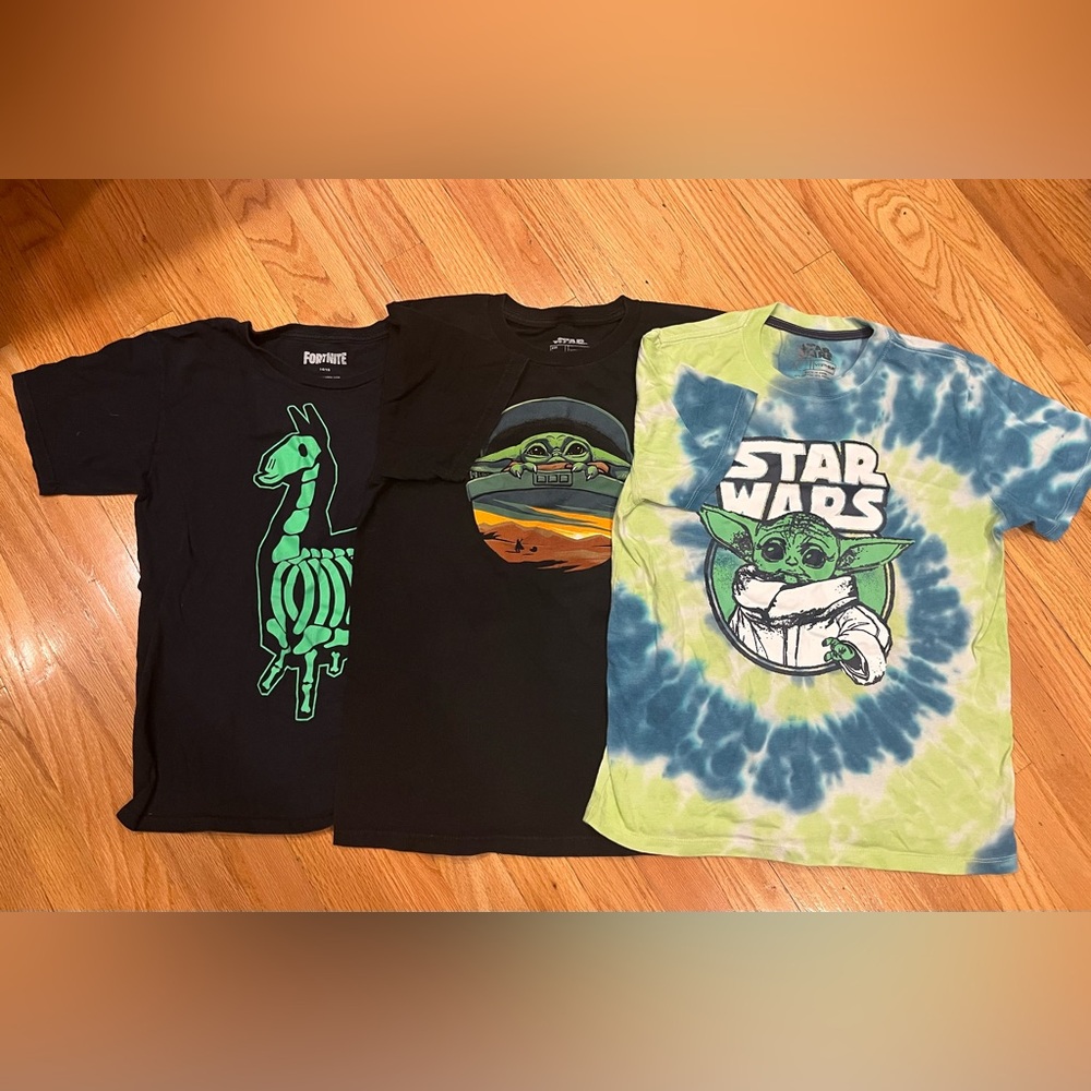 Boys Star Wars & Fortnite Tees